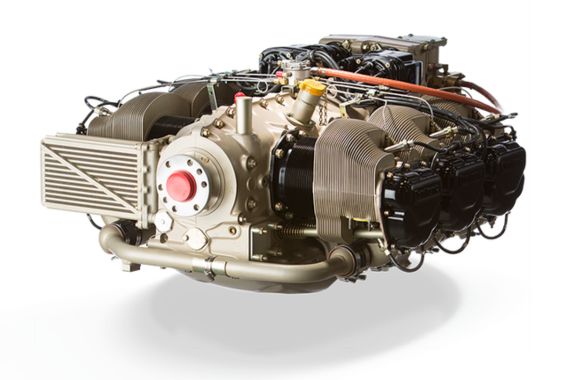 TSIO-520 front view