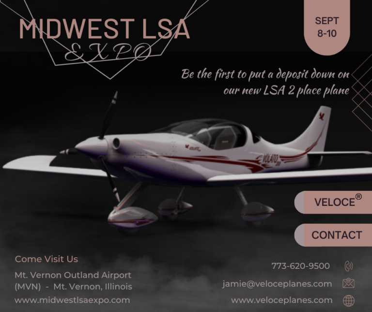 Come visit us at Midwest LSA Expo Veloce
